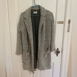 Marine Layer Birdseye Collared Cardigan